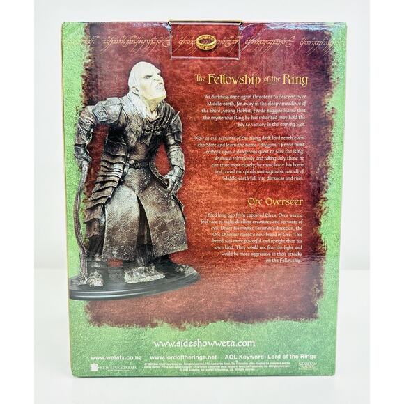 Sideshow Weta Orc Overseer 1:6 Statue Lord of the Rings Fellowship of the Ring - Picture 6 of 8